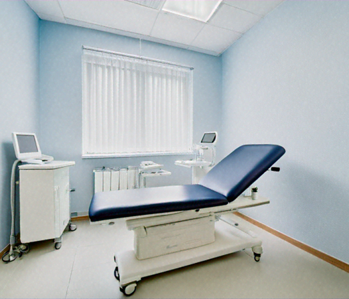 Homepage 18 interior of a medical clinic